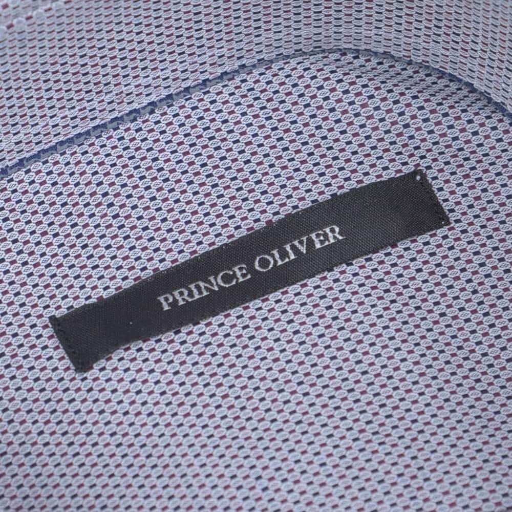 Πουκάμισo Γκρι Με Μικροσχέδιο (Modern Fit)