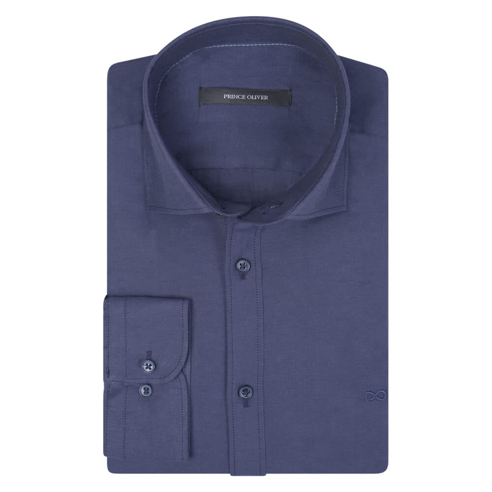 Πουκάμισο Μπλε Σκούρο (Modern Fit)