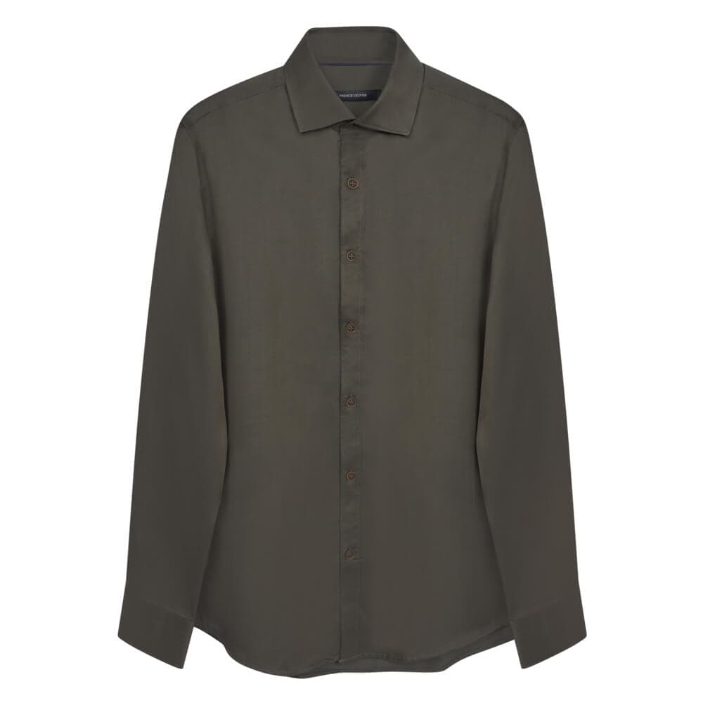 Πουκάμισo Καφέ (Modern Fit)