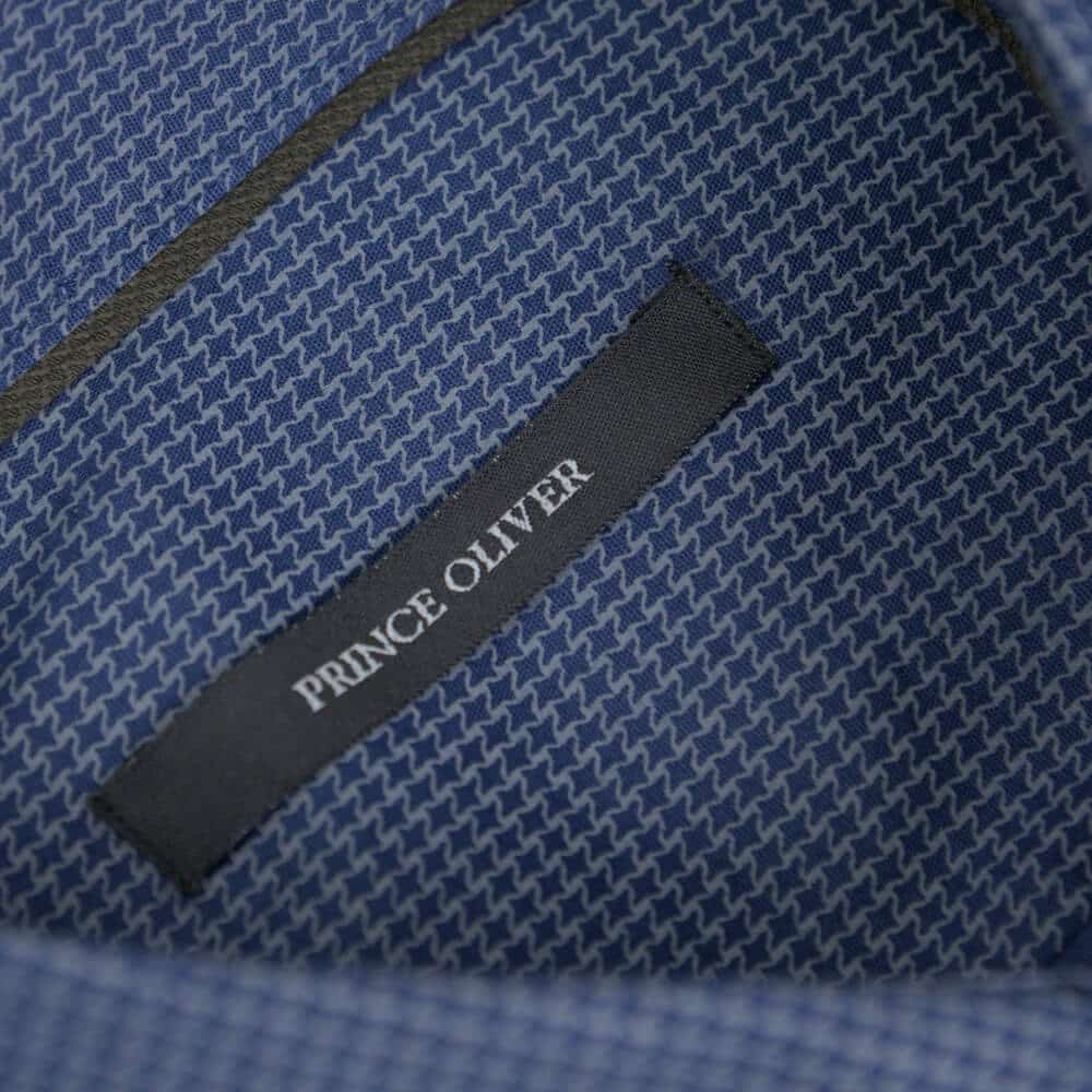 Πουκάμισο Μπλε Με Σχέδιο (Modern Fit)