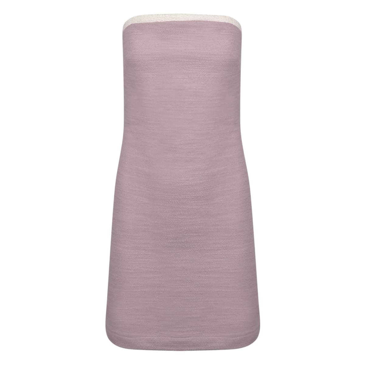 Jesy Dress. Μίνι Στράπλες Μπουκλέ Λιλά Φόρεμα New Arrival