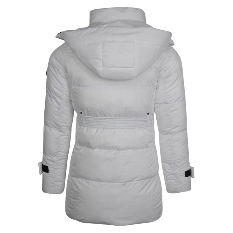Γυναικείο Padded Jacket Λευκό (Regular Fit) New Arrival