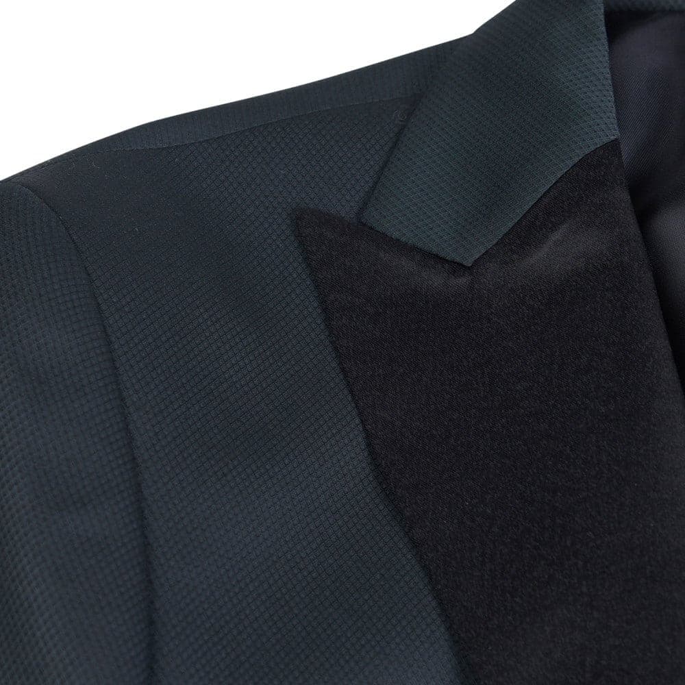 Tuxedo Πράσινο με Shawl Σατέν Πέτο (Modern Fit)