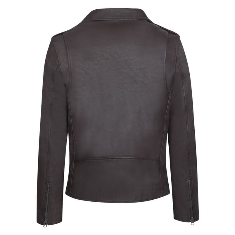 Vintage Perfecto Jacket Καφέ 100% Leather (Modern Fit)