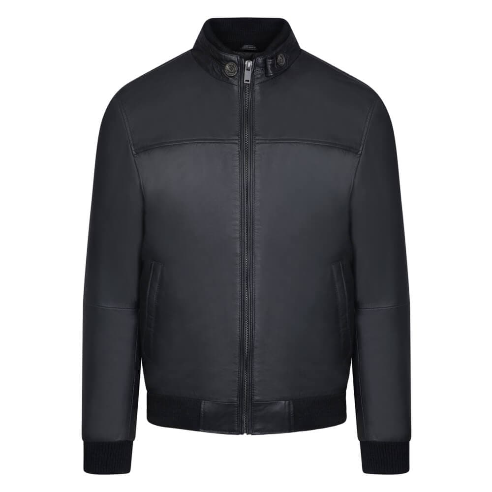 Men's Leather Jackets Prince Oliver Brown