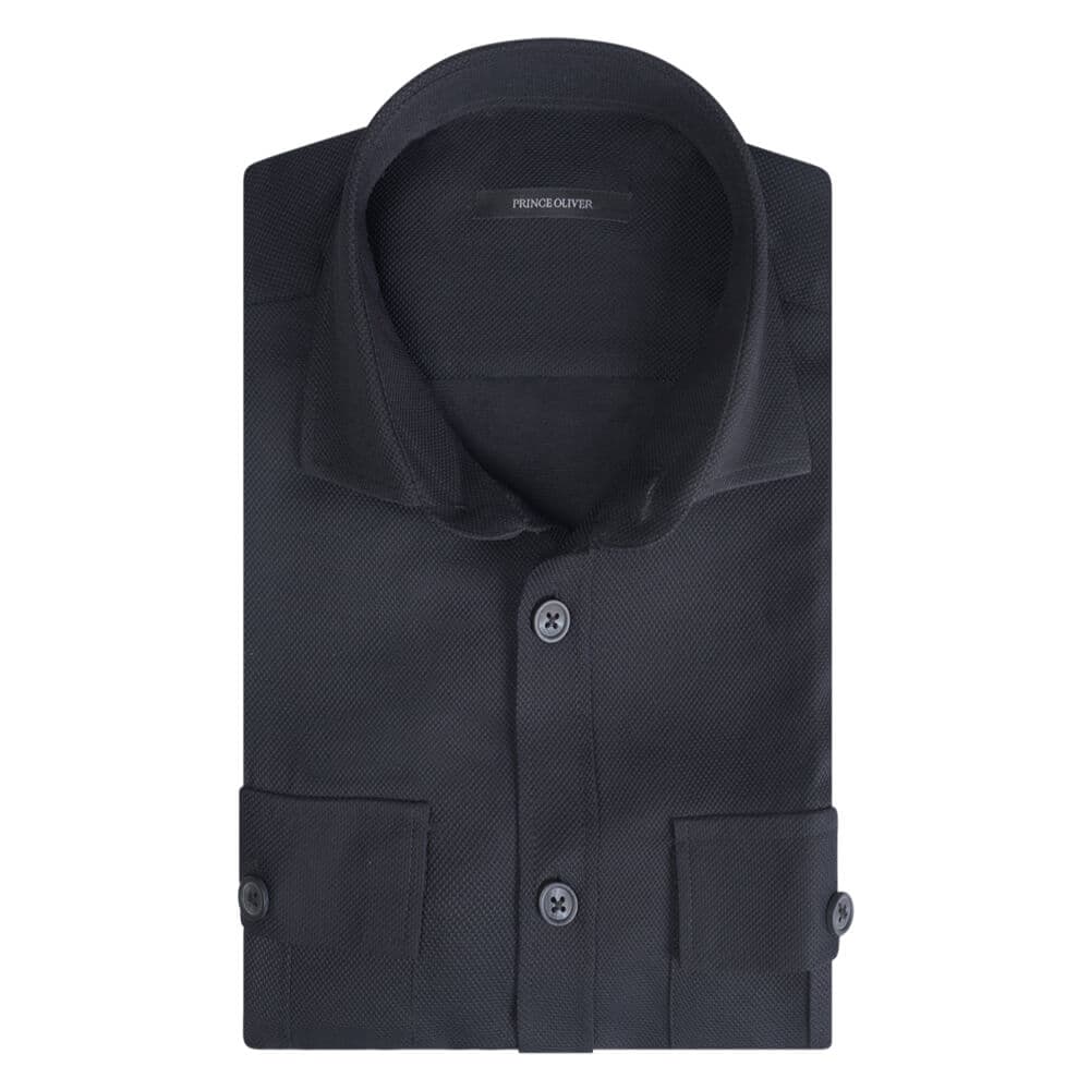 Πουκάμισο Μαύρο (Modern Fit)