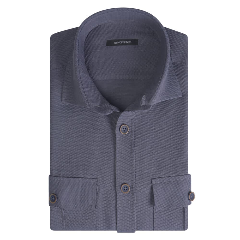 Πουκάμισο Γκρι (Modern Fit)