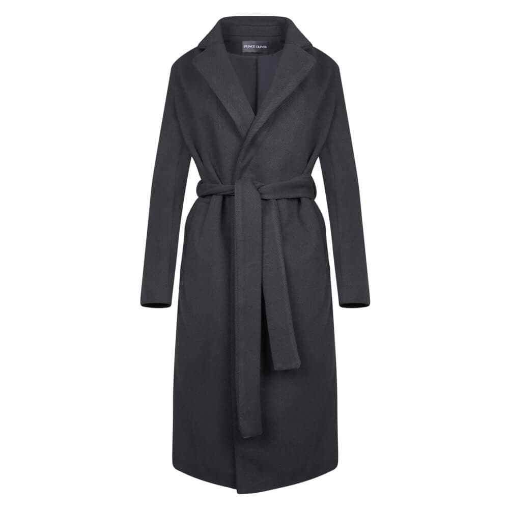 Γυναικείο Παλτό Velour Μαύρο New Arrival