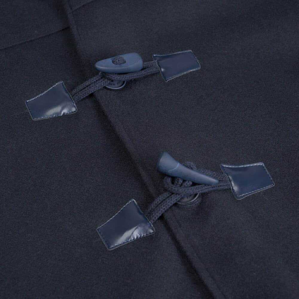 Designed Μontgomery Μπλε με Κουκούλα (Modern Fit)