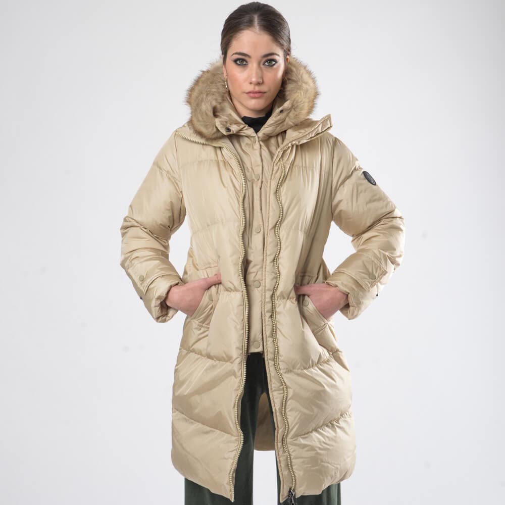 Γυναικείο Padded Jacket Μαύρο (Regular Fit) New Arrival