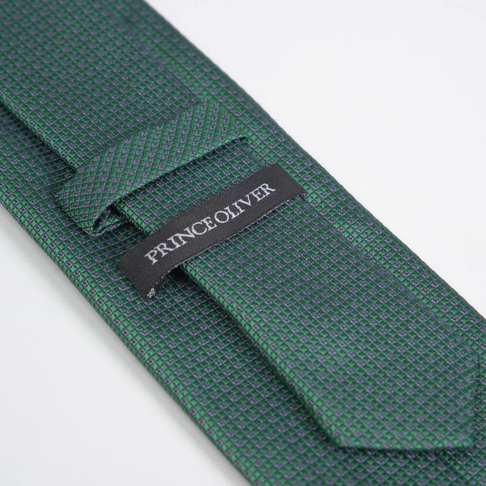 Γραβάτα Πράσινη Με Μικροσχέδιο (Φάρδος 7 cm)