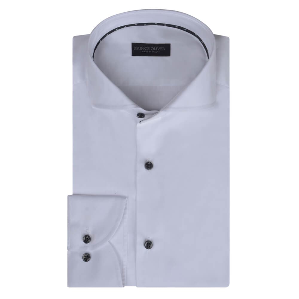 Superior Πουκάμισο Λευκό 100% Fine Cotton (Modern Fit)