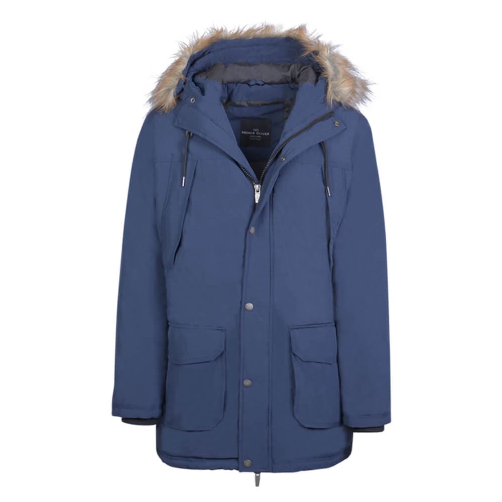 Παρκά Ice Teck Μπουφάν Μπλε (Modern Fit) New Arrival