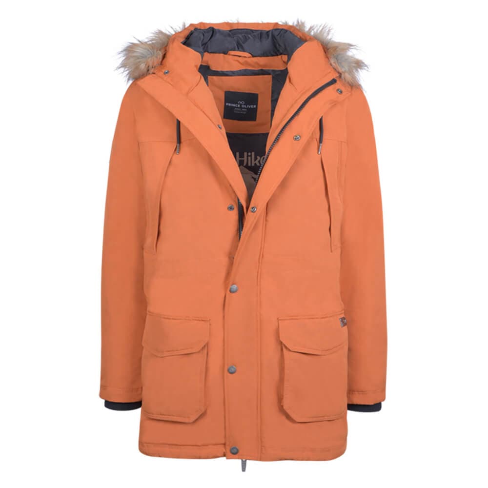 Παρκά Ice Teck Μπουφάν Πορτοκαλί (Modern Fit) New Arrival