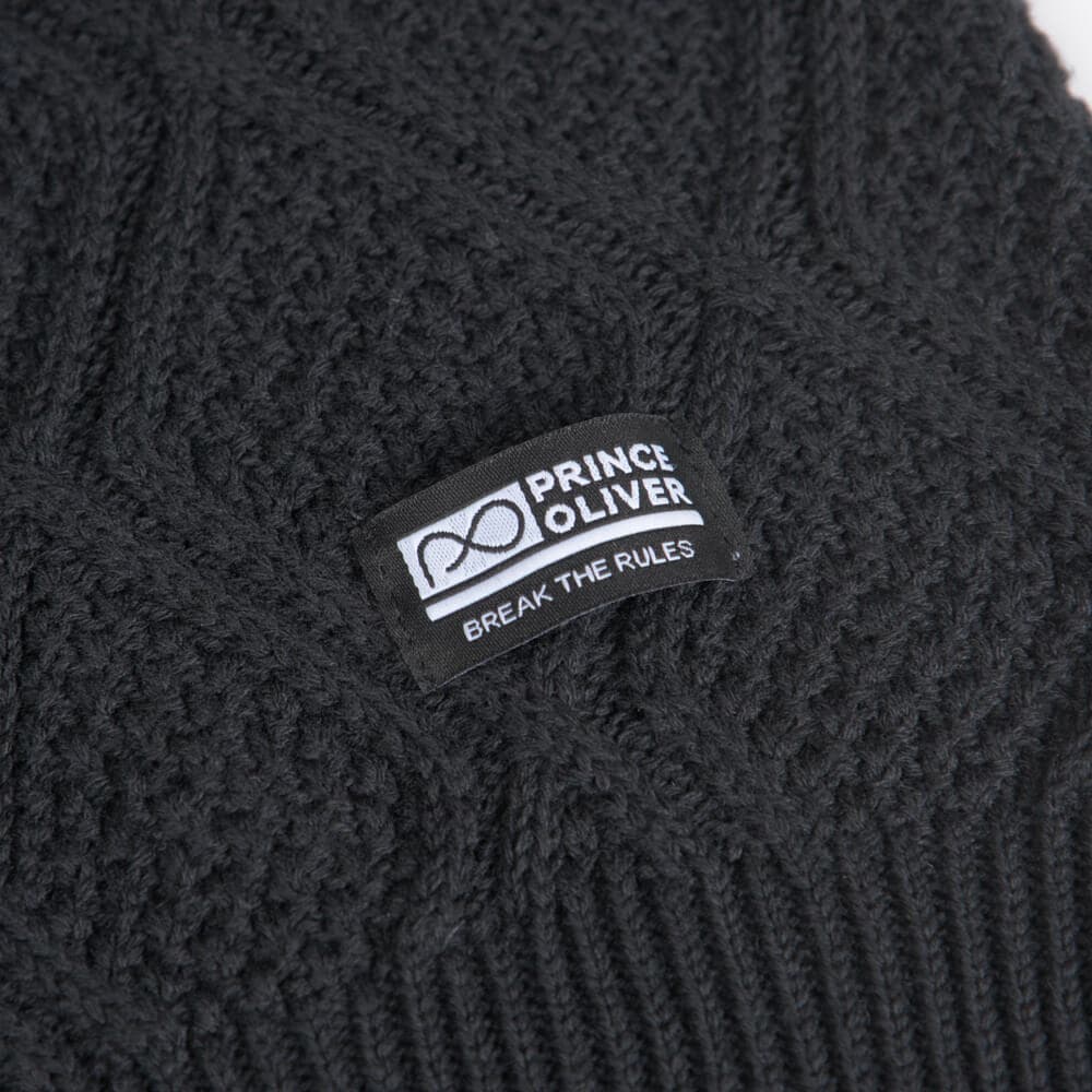 Ζιβάγκο Μαύρο in Cotton (Modern Fit)