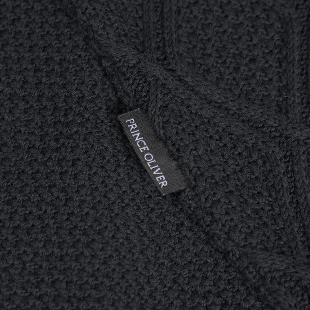 Ζιβάγκο Μαύρο in Cotton (Modern Fit)