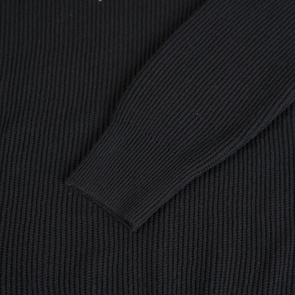 Πουλόβερ Μαύρο Round Neck (Modern Fit)