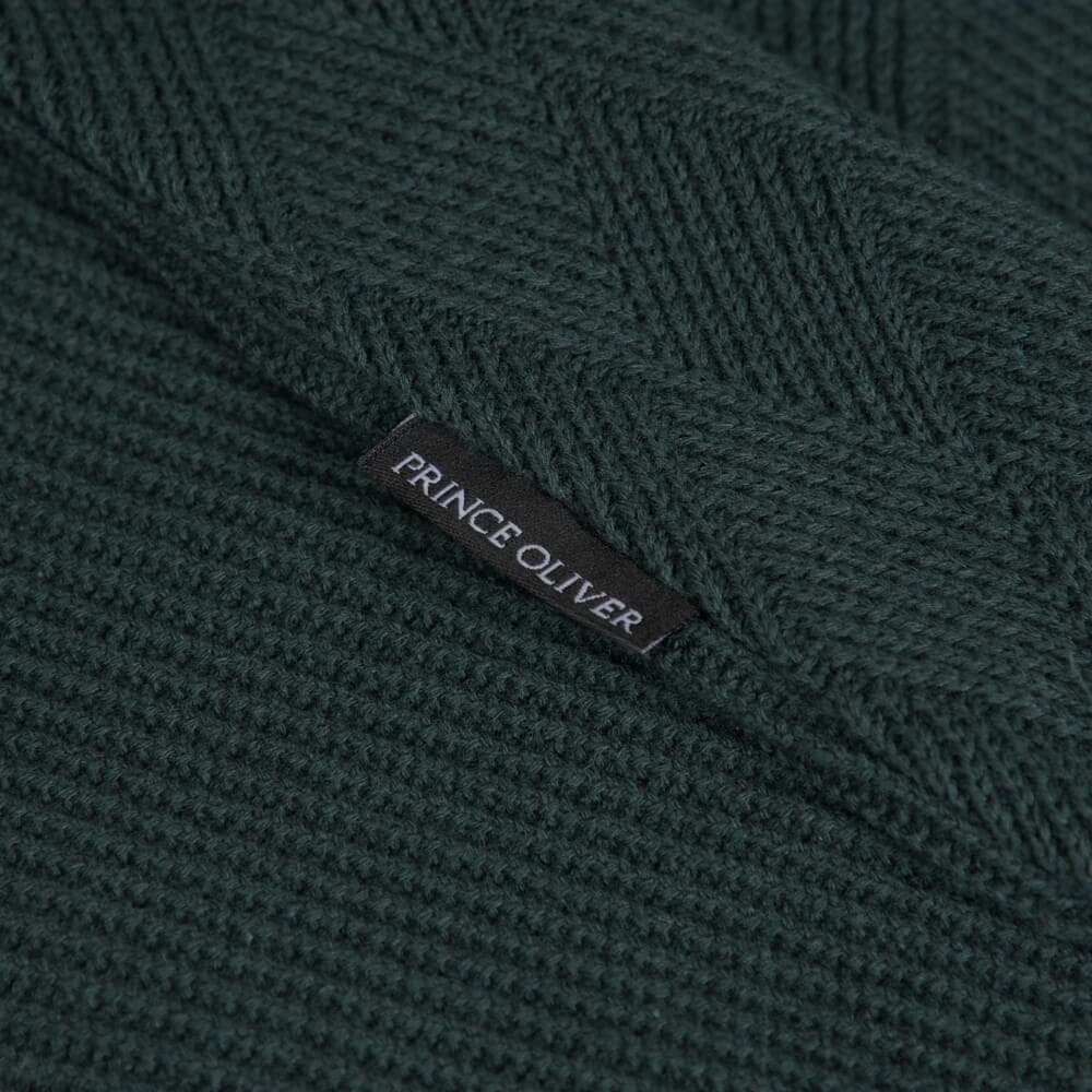 Πουλόβερ Πράσινο Round Neck (Modern Fit)