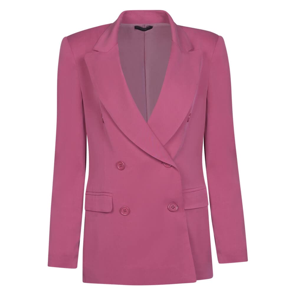 Laila Blazer. Γυναικείο Σακάκι Φούξια