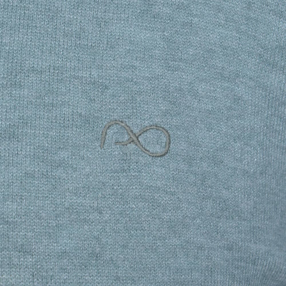 Signature Πουλόβερ Μέντα Half Zip (Modern Fit)