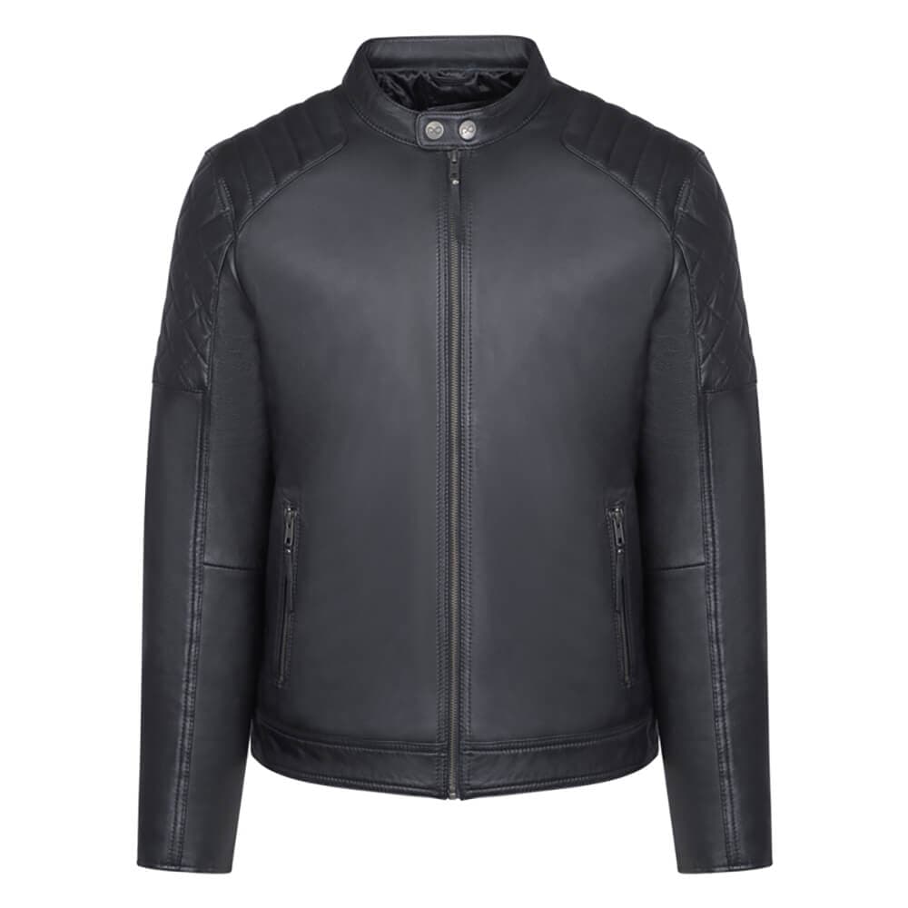 Men's Leather Jackets Prince Oliver Brown