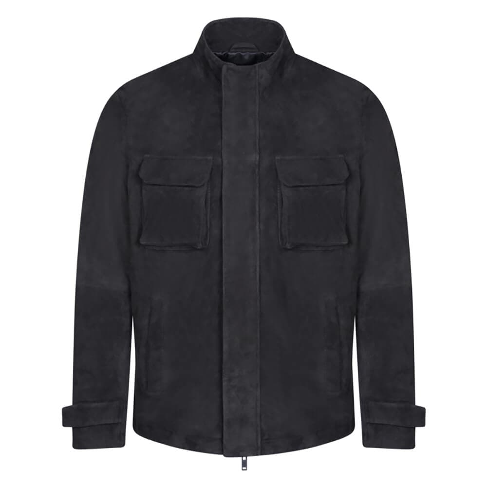 Men's Leather Jackets Prince Oliver Brown