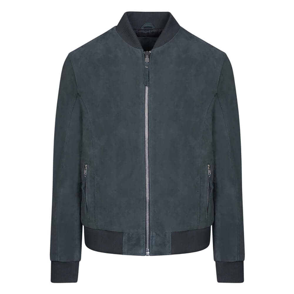 Men's Leather Jackets Prince Oliver Black