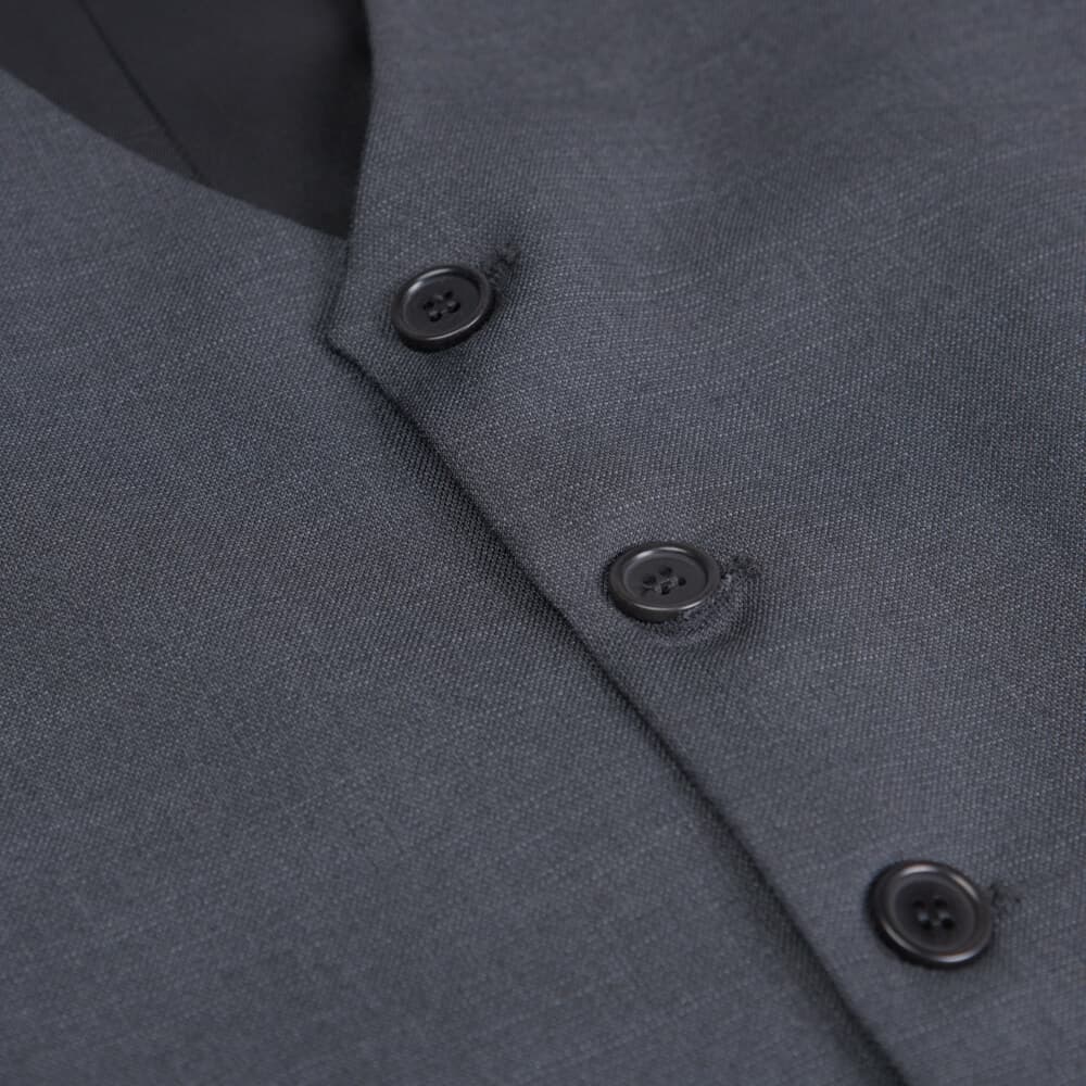 Γιλέκο Κοστουμιού Ανθρακί (Modern Fit)