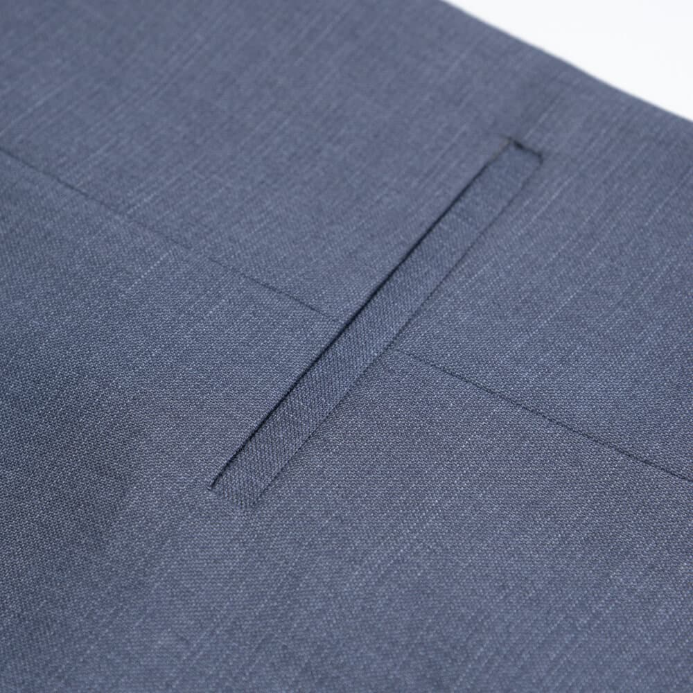 Γιλέκο Κοστουμιού Μπλε Ραφ (Modern Fit)