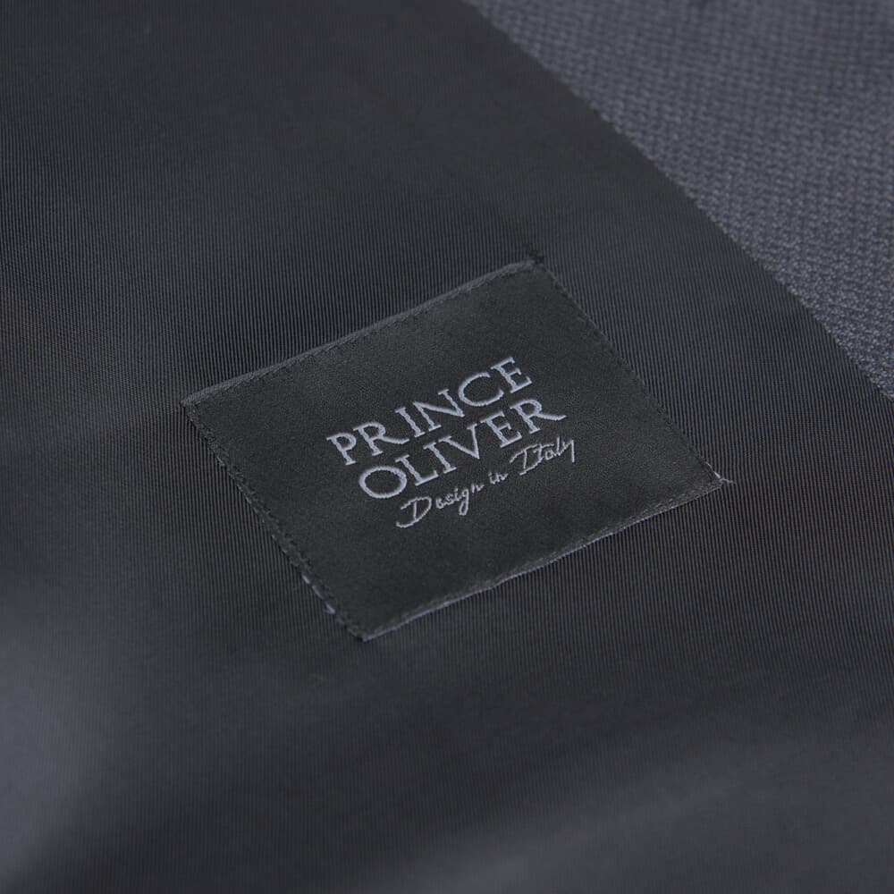 Γιλέκο Κοστουμιού Micro Patterned Ανθρακί (Modern Fit)