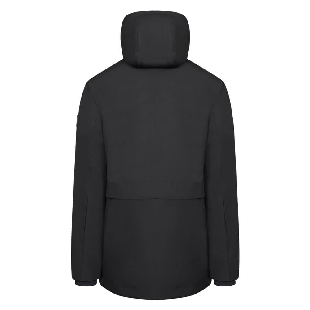 Hooded High Thermal Jacket Μαύρο (Modern Fit) New Arrival