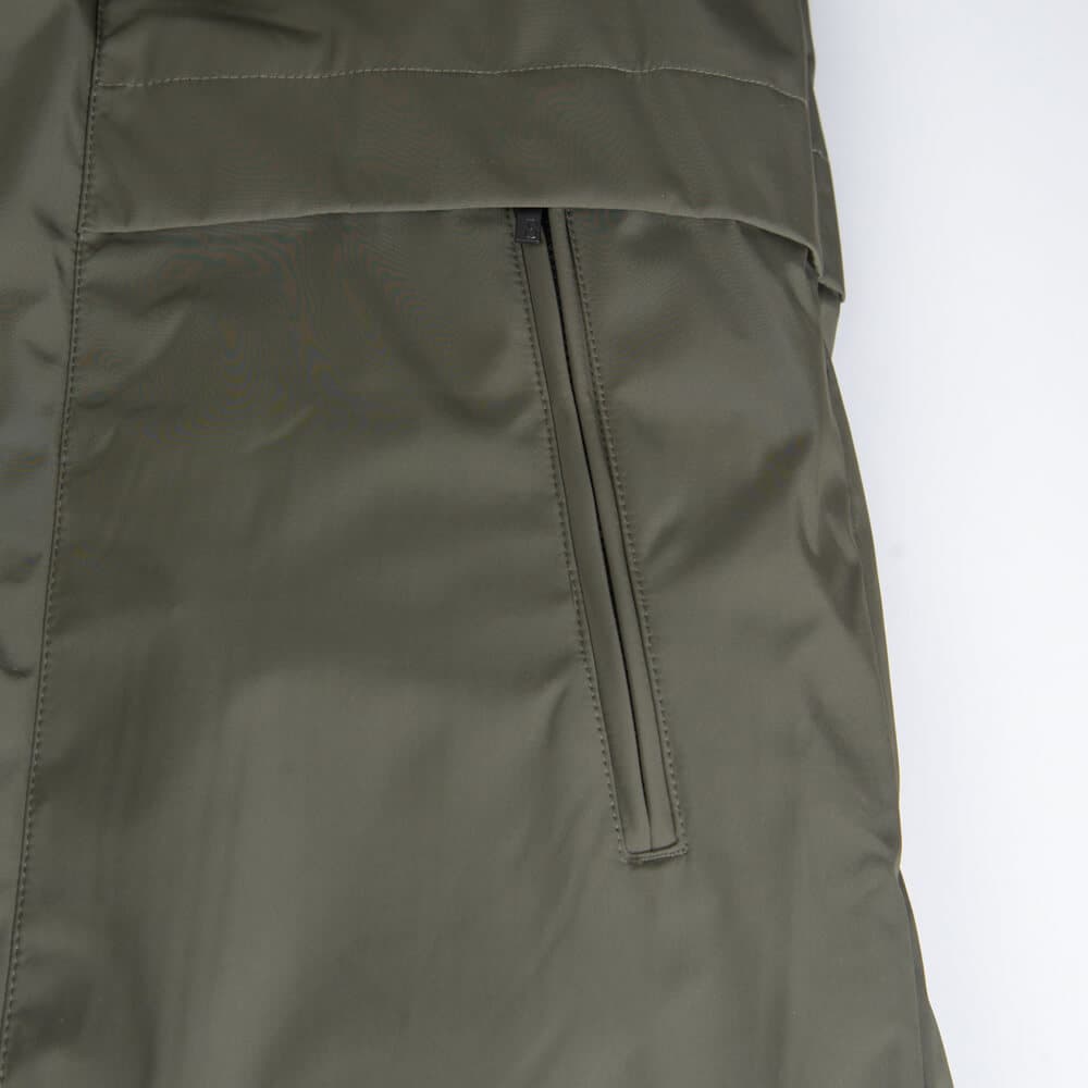 Hooded High Thermal Jacket Πράσινο (Modern Fit) New Arrival