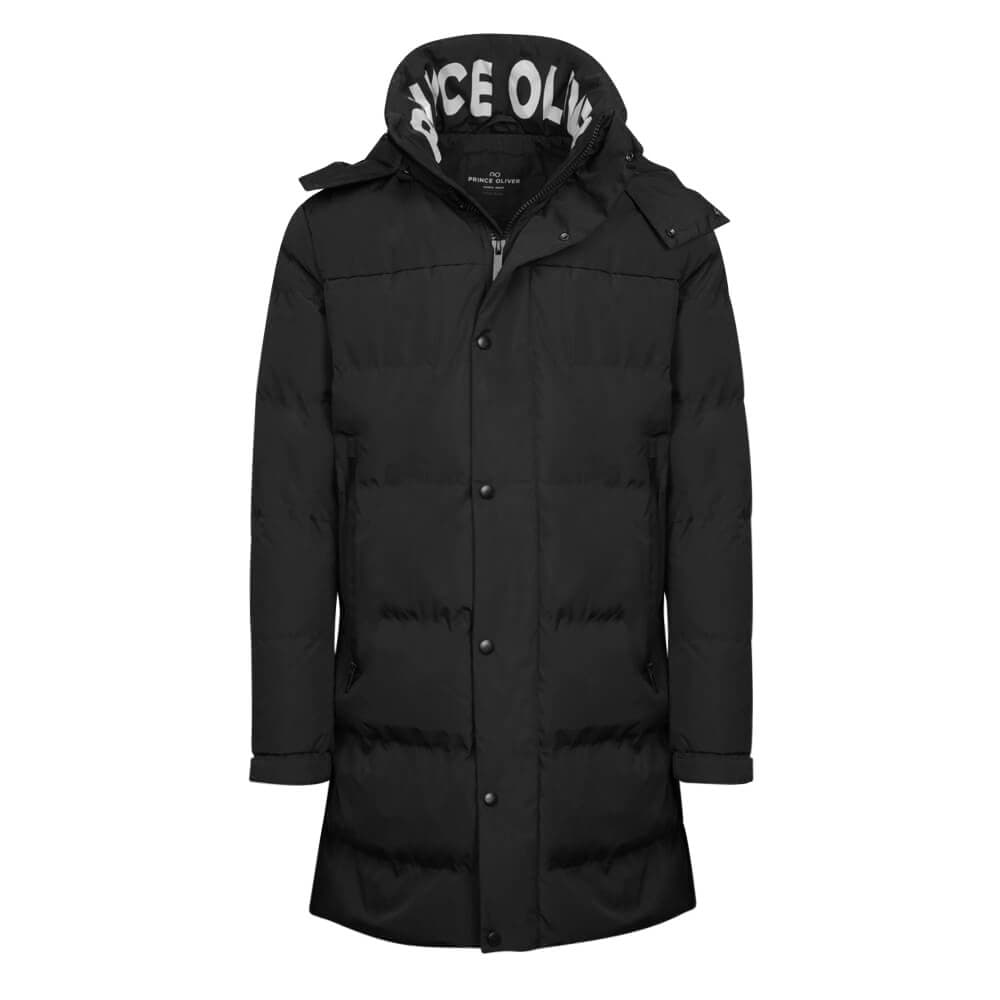 Men's Quilted Jackets Prince Oliver Black