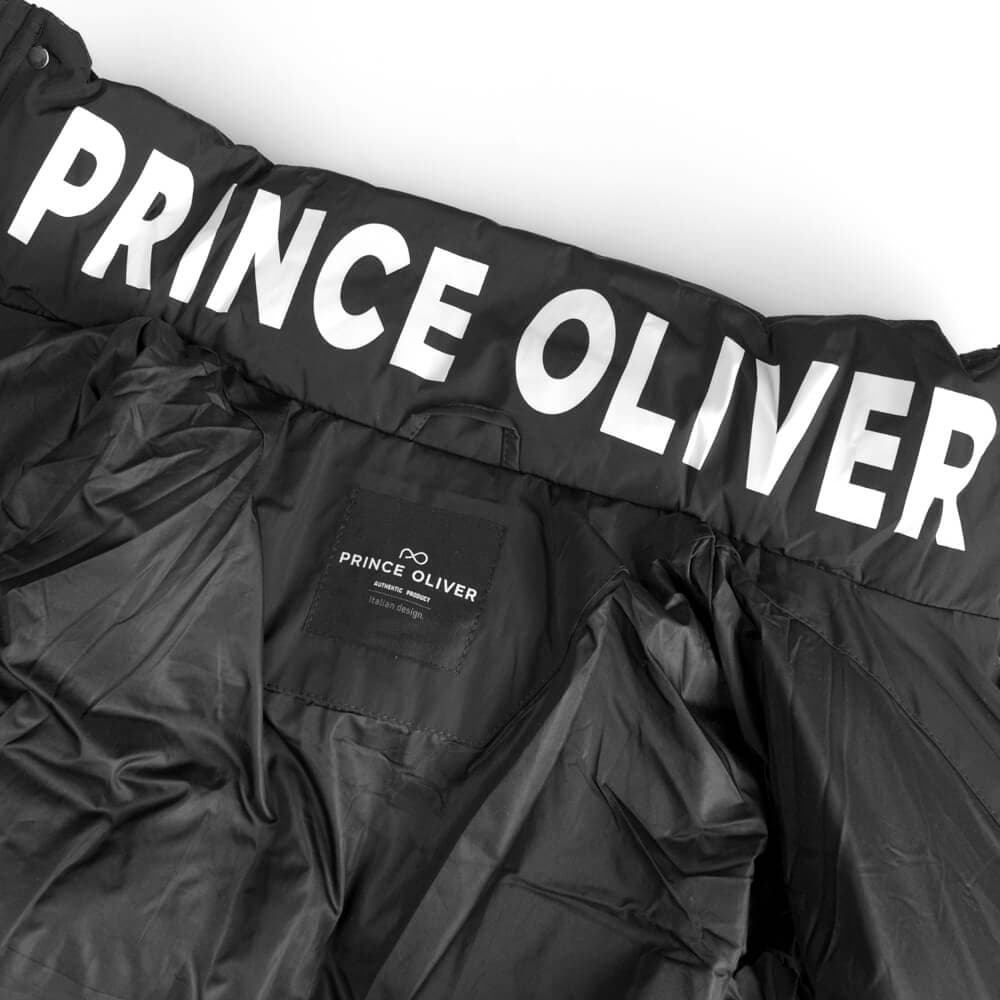 Puffer Long Jacket High Performance Μαύρο Με Αποσπώμενη Κουκούλα (Modern Fit) New Arrival