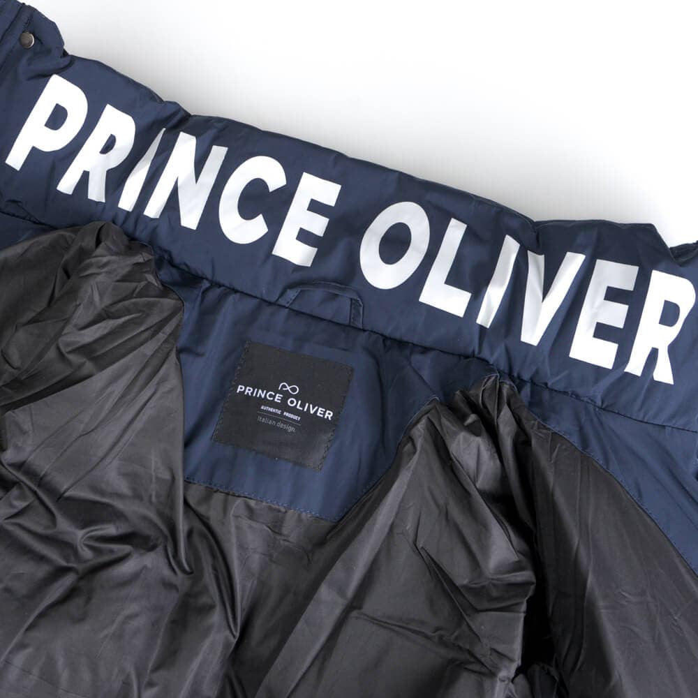 Puffer Long Jacket High Performance Μπλε Με Αποσπώμενη Κουκούλα (Modern Fit) New Arrival