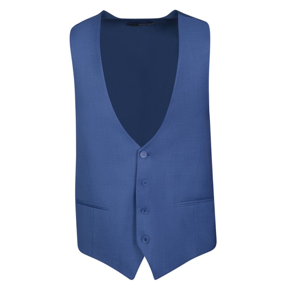 Κοστούμι με Γιλέκο Three-Piece Μπλε