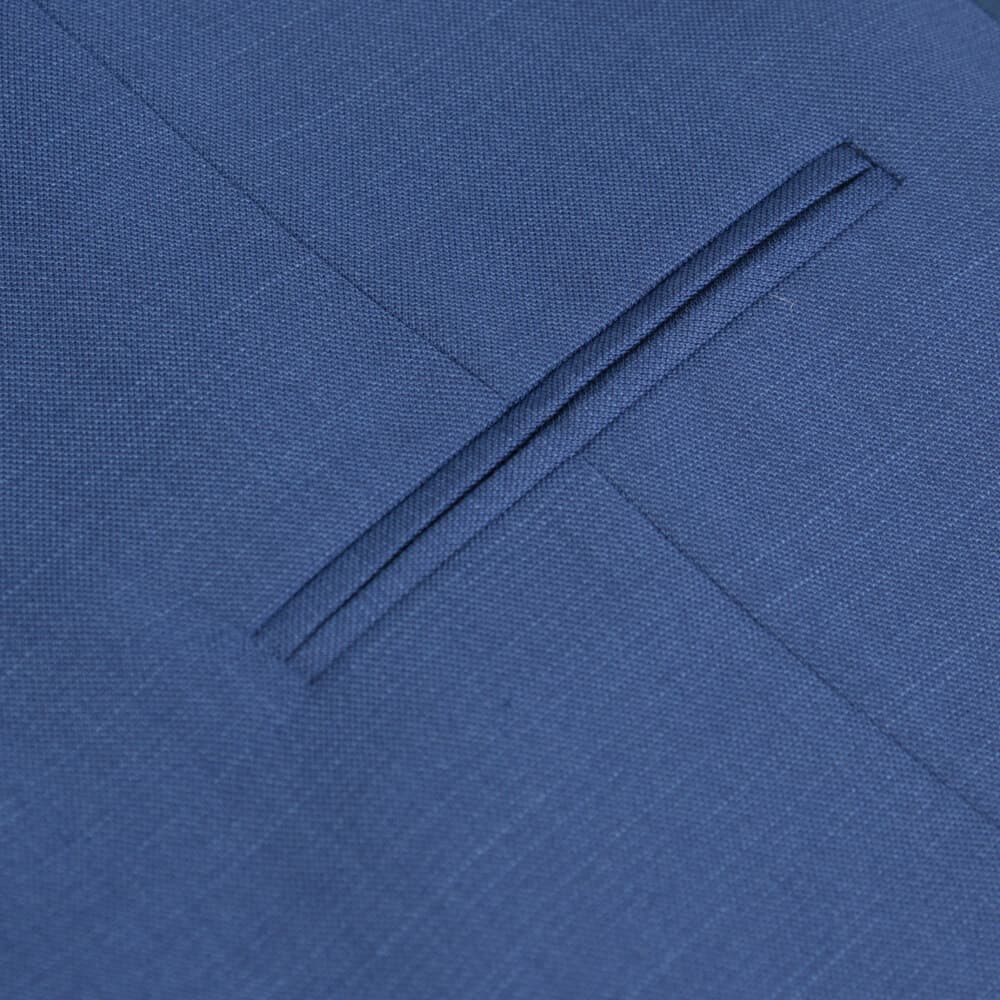 Κοστούμι με Γιλέκο Three-Piece Μπλε