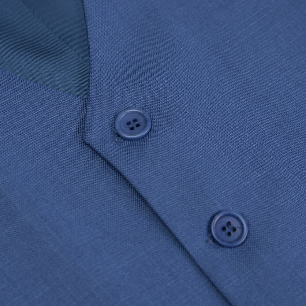 Κοστούμι με Γιλέκο Three-Piece Μπλε