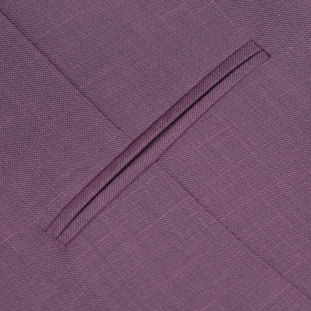 Κοστούμι με Γιλέκο Three-Piece Μπορντώ