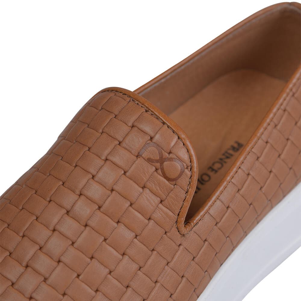 Δερμάτινα Loafers Καφέ Ανοιχτό