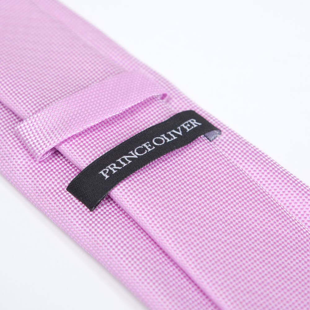 Γραβάτα Με Μικροσχέδιο Ροζ (Φάρδος 7 cm)