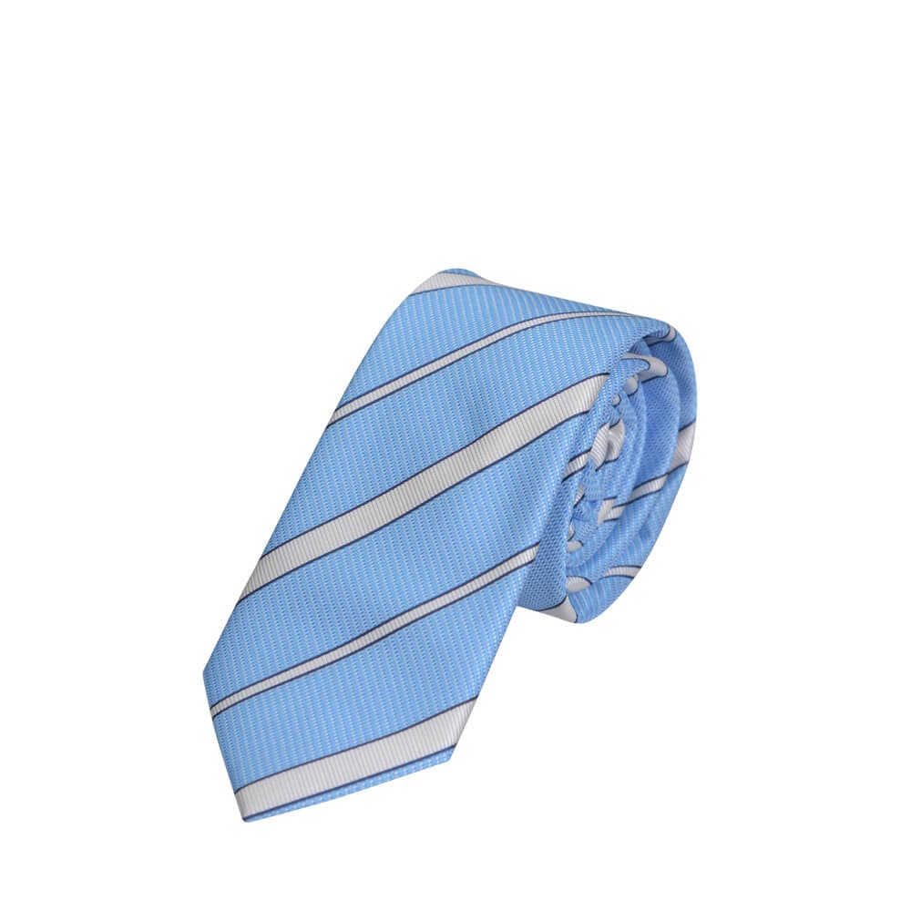 Γραβάτα Ριγέ Σιέλ (Φάρδος 7 cm)