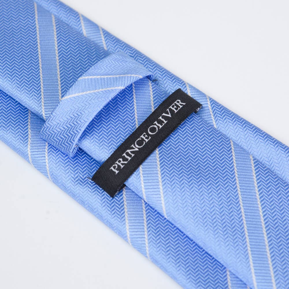 Γραβάτα Ριγέ Σιέλ (Φάρδος 7 cm)