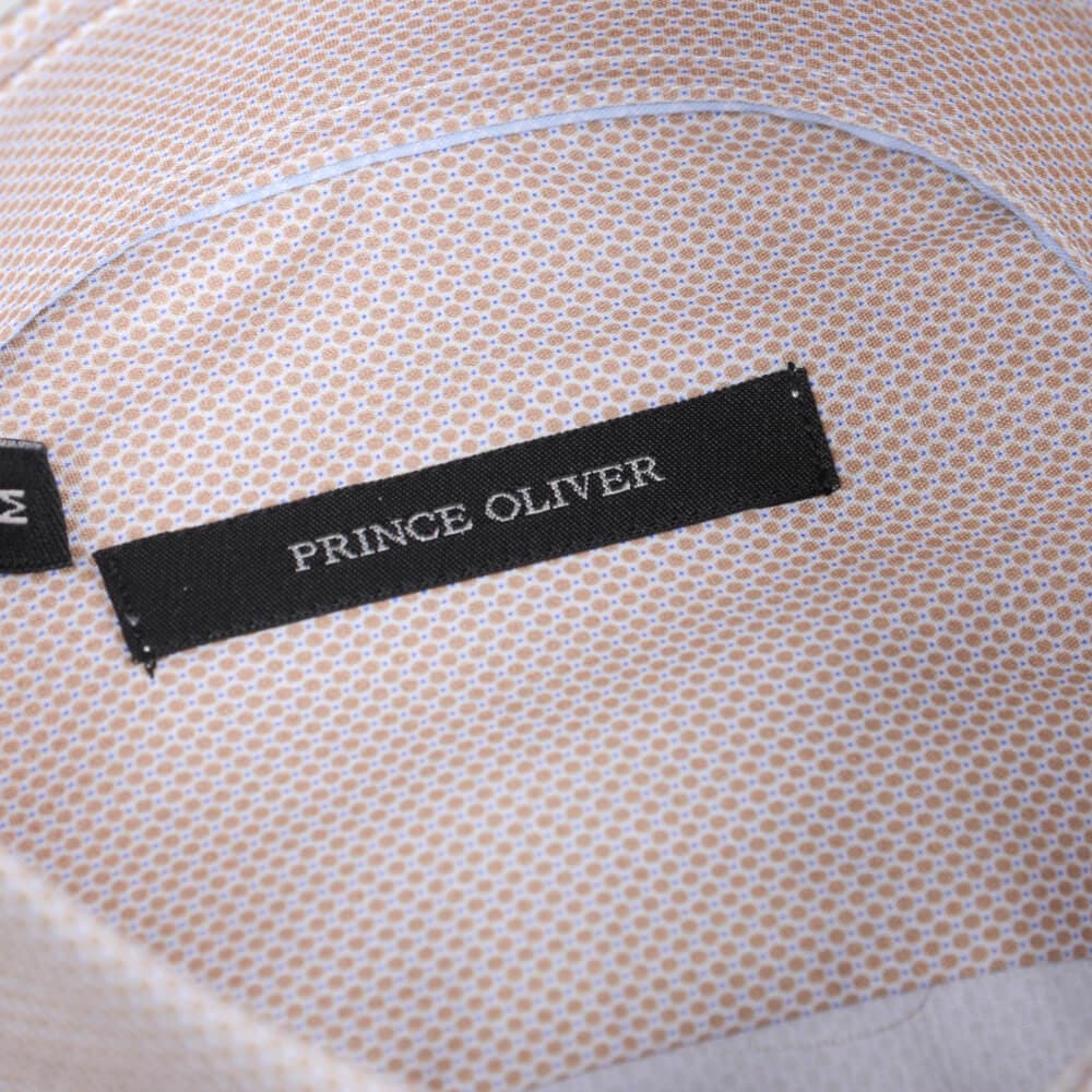 Πουκάμισο Με Σχέδιο Μπεζ (Modern Fit)