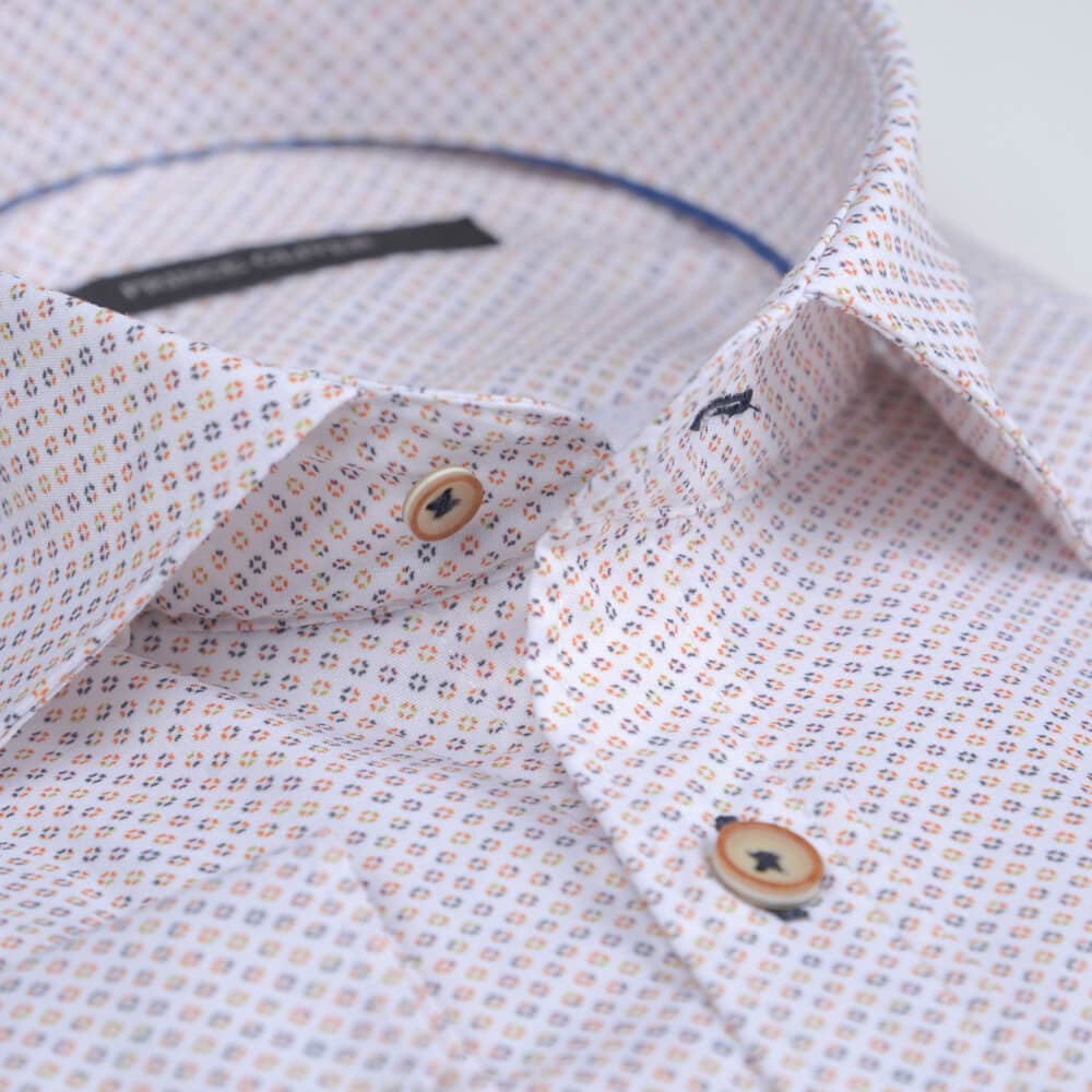 Πουκάμισο Με Σχέδιο Μπεζ (Modern Fit)