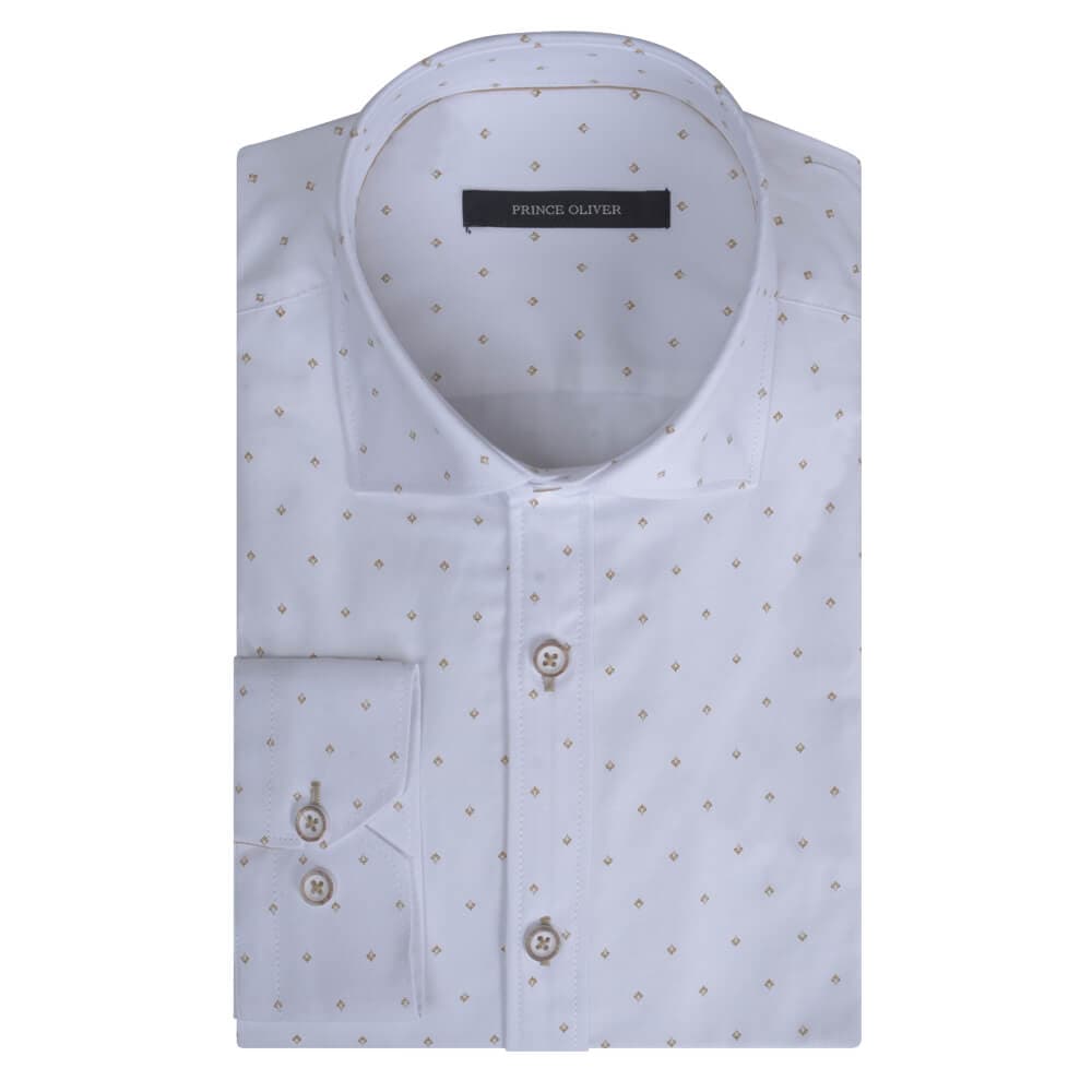 Men's Shirts Prince Oliver White