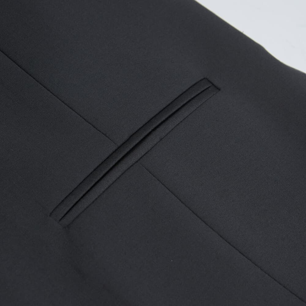 Γιλέκο Κοστουμιού Μαύρο (Modern Fit)