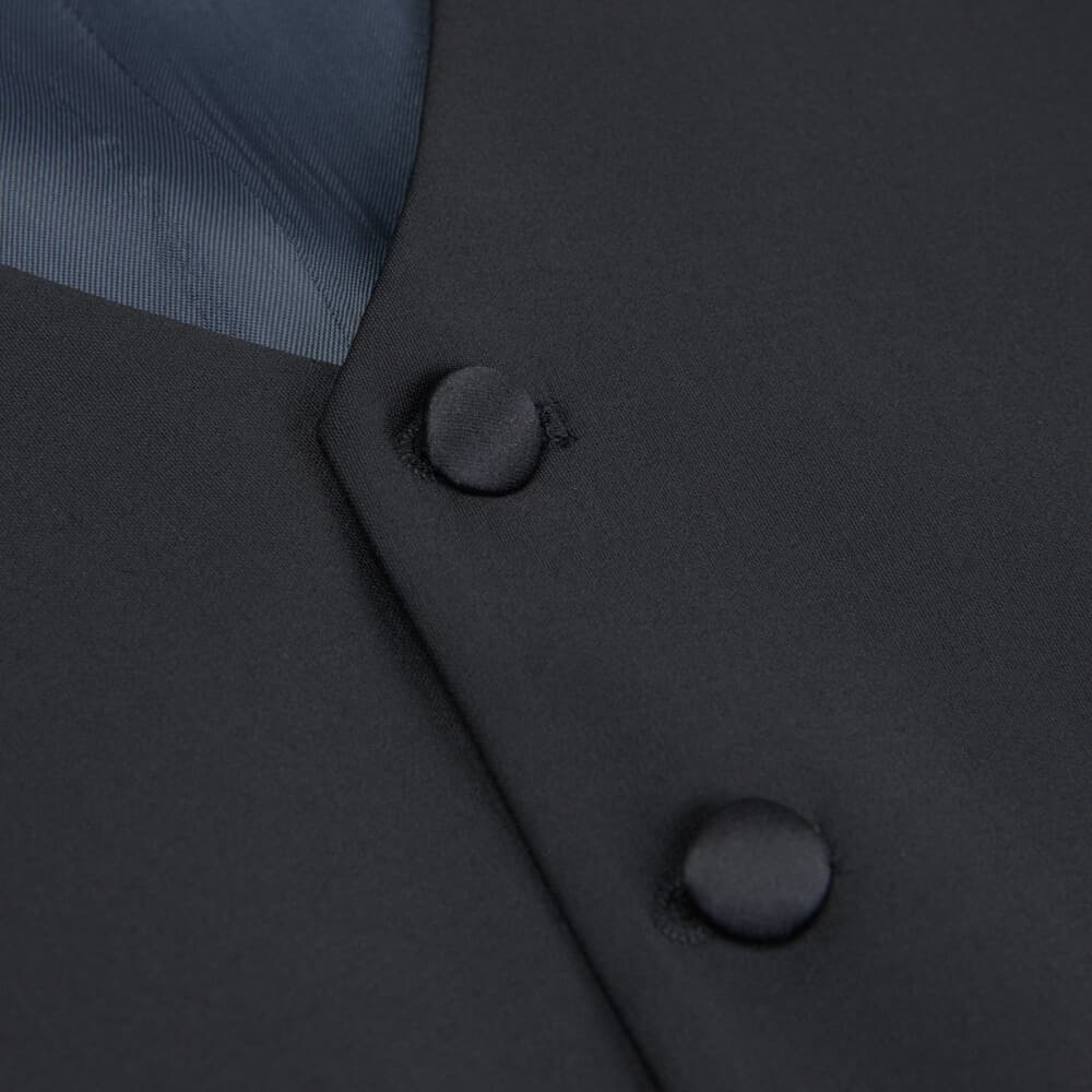 Γιλέκο Κοστουμιού Μαύρο (Modern Fit)