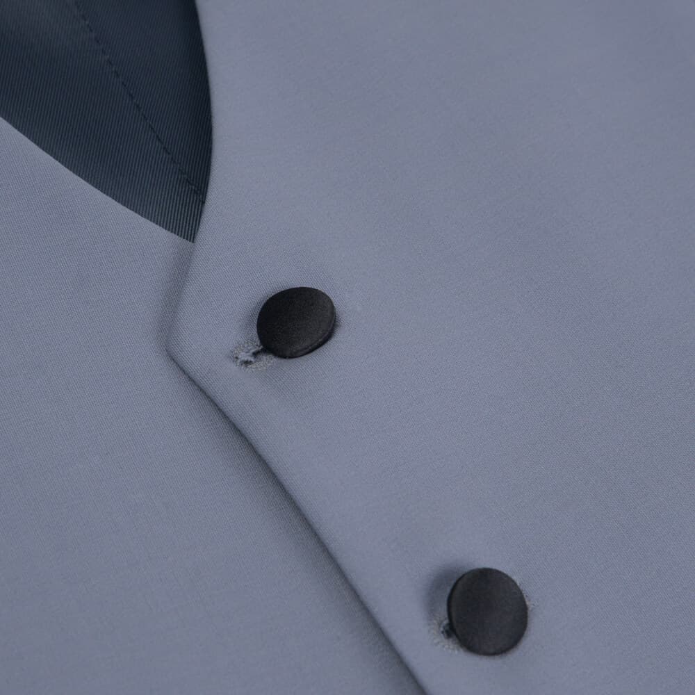 Γιλέκο Κοστουμιού Γκρι Ανοιχτό (Modern Fit)