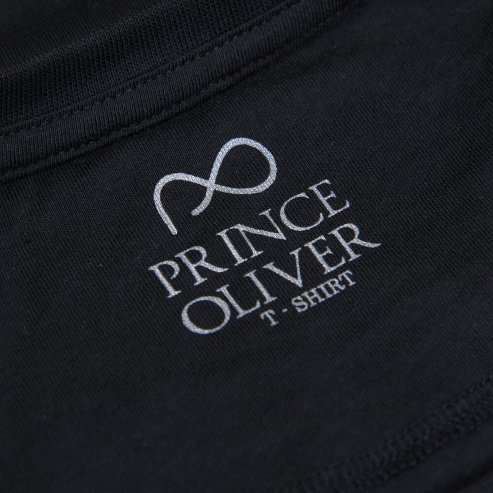 Brand New Τ-Shirt Μαύρο 100% Cotton (Modern Fit)